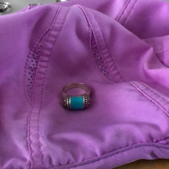 Sterling silver turquoise ring - Picture 1 of 3